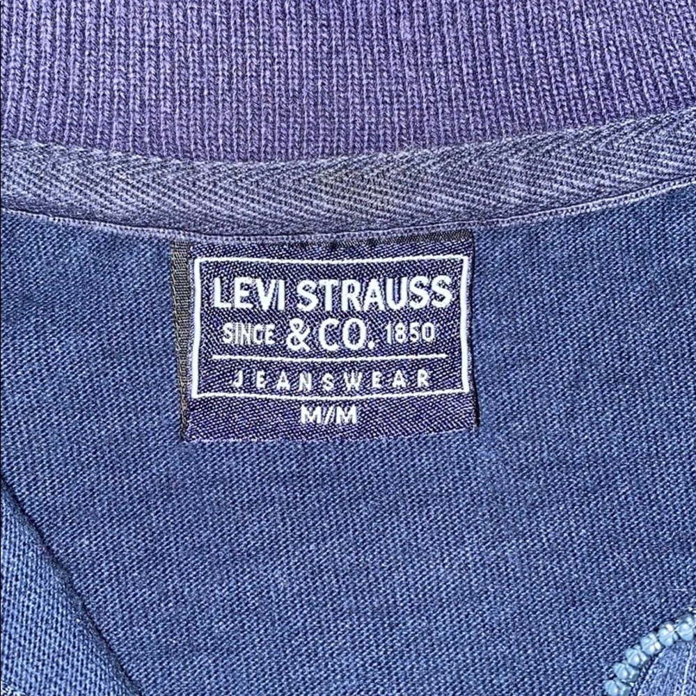Levi’s vintage long-sleeve collared half zip - Picture 2 of 4